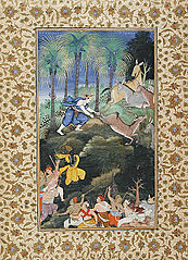 Balarama Kills Dhenukasura.jpg