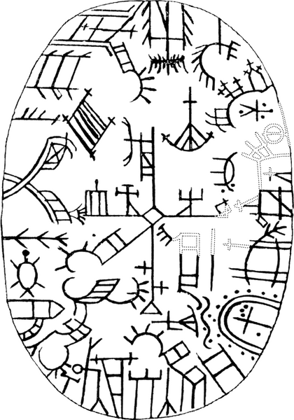 Datei:Sámi mythology shaman drum.png