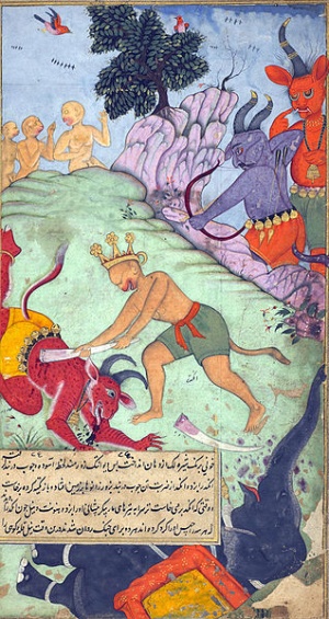 Angada kills Devantaka.jpg