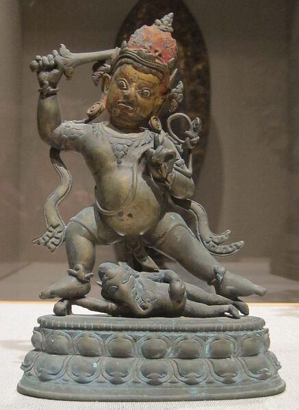 Datei:Achala statue from Tibet.JPG